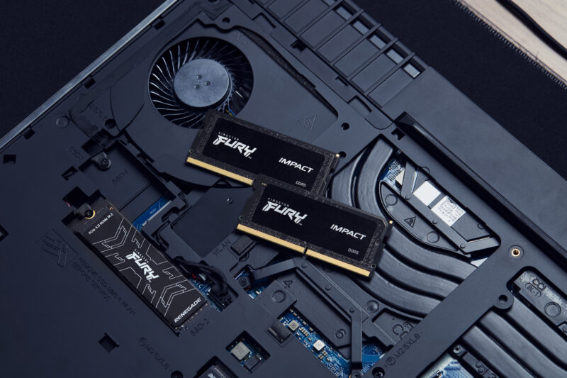 Kingston Technology FURY 32 GB 6000 MT/s DDR5 CL38 SODIMM (Kit da 2) Impact XMP immagine gallery 8 Kingston Technology FURY 32 GB 5600 MT/s DDR5 CL40 SODIMM Impact PnP