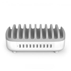 Compulocks 10PUSBDKS-EU organizzatore per stazioni di carica Libera installazione Bianco
