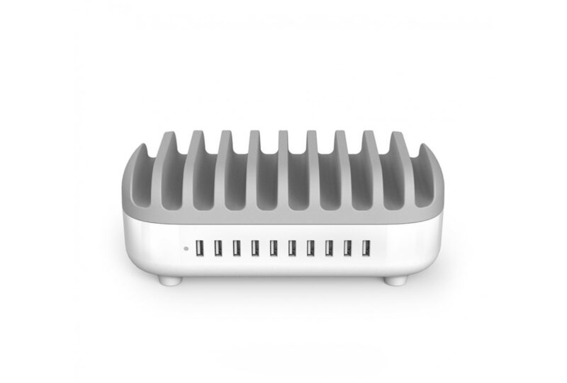 Compulocks 10PUSBDKS-EU organizzatore per stazioni di carica Libera installazione Bianco