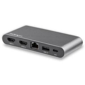 StarTech.com Adattatore Multi-porta USB-C per doppio monitor - 2 x 4K HDMI - 100W PD 3.0 immagine principale StarTech.com Adattatore Multi-porta USB-C per doppio monitor - 2 x 4K HDMI - 100W PD 3.0