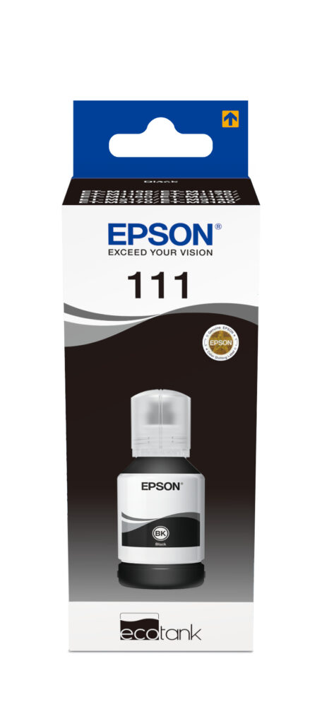 Epson 111 EcoTank Pigment black ink bottle immagine principale Epson 111 EcoTank Pigment black ink bottle