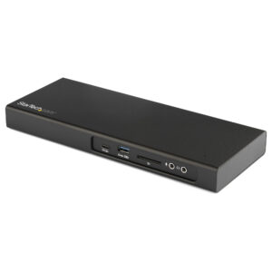 StarTech.com Dock Thunderbolt™ 3 per doppio Monitor 4K 60Hz - Lettore SD e Slot PCIe M.2 immagine principale StarTech.com Dock Thunderbolt™ 3 per doppio Monitor 4K 60Hz - Lettore SD e Slot PCIe M.2