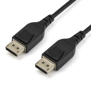StarTech.com Cavo DisplayPort 1.4 certificato VESA da 2m - 8K 60Hz HBR3 HDR - Cavo per monitorc Certificato funziona con Chromebook - - Cavo video Ultra HD 4K 120Hz DisplayPort 1.4 sottile M/M immagine principale StarTech.com Cavo DisplayPort 1.4 certificato VESA da 2m - 8K 60Hz HBR3 HDR - Cavo per monitorc Certificato funziona con Chromebook - - Cavo video Ultra HD 4K 120Hz DisplayPort 1.4 sottile M/M
