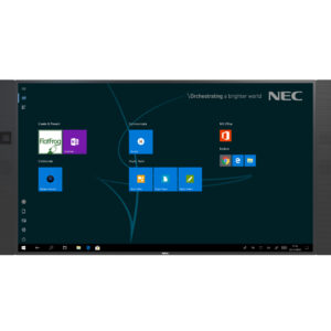 NEC InfinityBoard 2.0 Monitor PC 2,18 m (86") 3840 x 2160 Pixel 4K Ultra HD Touch screen Nero