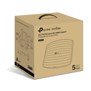 TP-Link Omada EAP245(5-PACK) punto accesso WLAN 1750 Mbit/s Bianco Supporto Power over Ethernet (PoE)