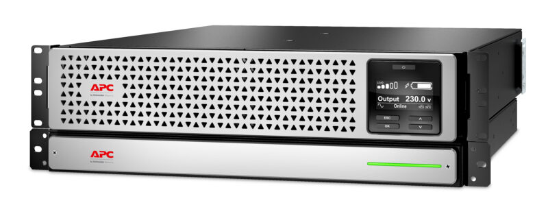 APC SMART-UPS SRT LI-ION 3000VA RM ACCS gruppo di continuità (UPS) Doppia conversione (online) 3 kVA 2700 W 8 presa(e) AC