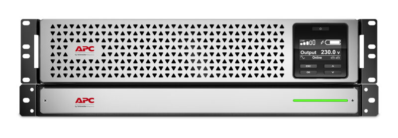 APC SMART-UPS SRT LI-ION 3000VA RM ACCS gruppo di continuità (UPS) Doppia conversione (online) 3 kVA 2700 W 8 presa(e) AC
