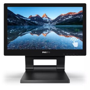 Philips 162B9T/00 Monitor PC 39,6 cm (15.6") 1366 x 768 Pixel HD LCD Touch screen Nero