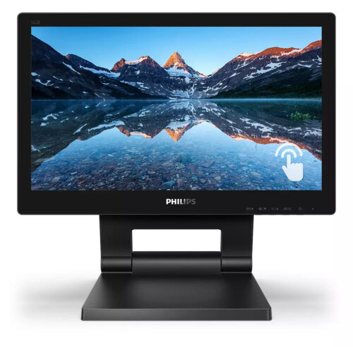 Philips 162B9T/00 Monitor PC 39,6 cm (15.6") 1366 x 768 Pixel HD LCD Touch screen Nero immagine principale Philips 162B9T/00 Monitor PC 39,6 cm (15.6") 1366 x 768 Pixel HD LCD Touch screen Nero
