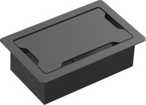 Vision TC3 SURRTB organizer per cavi Scrivania Scatola portacavi Nero, Bianco 1 pz immagine principale Vision TC3 SURRTB organizer per cavi Scrivania Scatola portacavi Nero, Bianco 1 pz