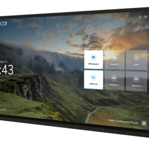 Avocor AVG-6560 lavagna interattiva 165,1 cm (65") 3840 x 2160 Pixel Touch screen Acciaio spazzolato