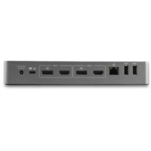 StarTech.com Docking station USB-C e USB-A - Docking station universale per portatili, doppio 4K DP e HDMI, 100W PD, Mac/Windows/Chrome OS, Hub 4x USB 5Gbps, GbE immagine gallery 5 StarTech.com Docking station USB-C e USB-A - Docking station universale per portatili, doppio 4K DP e HDMI, 100W PD, Mac/Windows/Chrome OS, Hub 4x USB 5Gbps, GbE