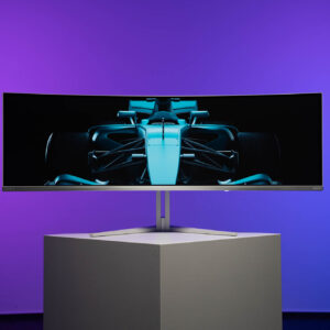 Philips Evnia 8000 49M2C8900/00 Monitor PC 124,2 cm (48.9") 5120 x 1440 Pixel Dual QHD QD-OLED Bianco