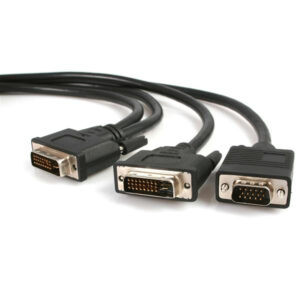 StarTech.com Cavo splitter video DVI-I maschio a DVI-D maschio e HD15 VGA maschio da 1,8 m immagine principale StarTech.com Cavo splitter video DVI-I maschio a DVI-D maschio e HD15 VGA maschio da 1,8 m