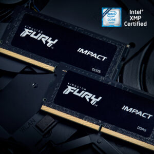 Kingston Technology FURY 32 GB 6000 MT/s DDR5 CL38 SODIMM (Kit da 2) Impact XMP immagine gallery 5 Kingston Technology FURY 32 GB 5600 MT/s DDR5 CL40 SODIMM Impact PnP