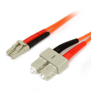 StarTech.com Cavo patch duplex in fibra multimodale 62,5/125 2 m LC - SC immagine principale StarTech.com Cavo patch duplex in fibra multimodale 62,5/125 1 m LC - SC