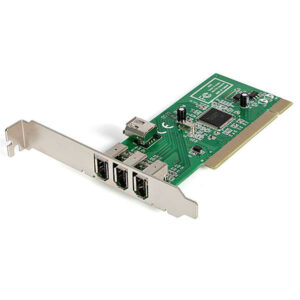 StarTech.com Scheda adattatore FireWire 1394a PCI a 4 porte - 1 interna 3 esterne immagine principale StarTech.com Scheda adattatore FireWire 1394a PCI a 4 porte - 1 interna 3 esterne