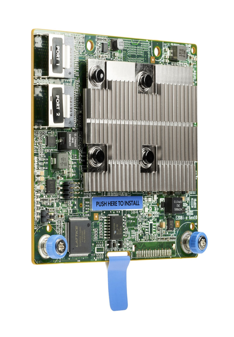 HPE SmartArray Smart Array E208i-a SR Gen10 (8 Internal Lanes/No Cache) 12G SAS Modular LH Controller