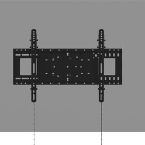 Vision VFM-W6X4T Supporto TV a parete 190,5 cm (75") Nero