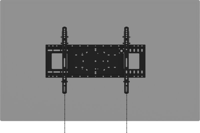 Vision VFM-W6X4T Supporto TV a parete 190,5 cm (75") Nero