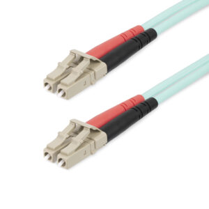 StarTech.com Cavo in Fibra Ottica Multimodale OM4 LC/LC UPC da 25 m, Fibra LOMMF/VCSEL da 50/125 µm, reti 100G, Cavo Ottico con Bassa Perdita di Inserzione, Cavo Patch in Fibra LSZH immagine principale StarTech.com Cavo in Fibra Ottica Multimodale OM4 LC/LC UPC da 25 m, Fibra LOMMF/VCSEL da 50/125 µm, reti 100G, Cavo Ottico con Bassa Perdita di Inserzione, Cavo Patch in Fibra LSZH