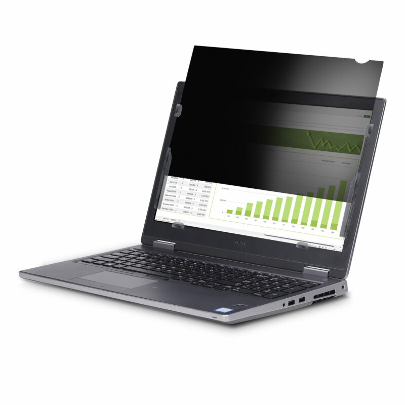 StarTech.com Filtro Privacy Touch da 15,6” 16:9, antiriflesso, pellicola protettiva per monitor di computer portatile, angolo di visuale di +/- 30 gradi, Flip-Up immagine gallery 7 StarTech.com 133LT-PRIVACY-SCREEN schermo anti-riflesso 33,8 cm (13.3") Computer portatile Filtro per la privacy senza bordi per display