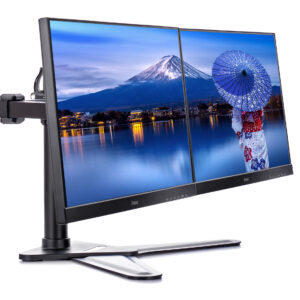 iiyama DS1002D-B1 Supporti a parete per TV 76,2 cm (30") Scrivania Nero