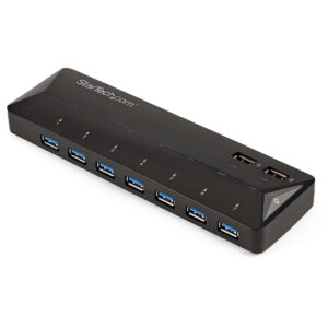 StarTech.com Hub USB 3.0 a 7 Porte con Porte di Ricarica Dedicate - 2 Porte x 2,4 Amp immagine principale StarTech.com Hub USB 3.0 a 7 Porte con Porte di Ricarica Dedicate - 2 Porte x 2,4 Amp