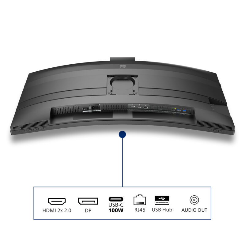 Philips 6000 series 34B2U6603CH/00 Monitor PC 86,4 cm (34") 3440 x 1440 Pixel Wide Quad HD LCD Grigio
