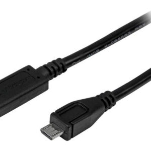 StarTech.com Cavo USB 2.0 USB-C a Micro-B nero da 1m immagine principale StarTech.com Cavo USB 2.0 USB-C a Micro-B nero da 1m