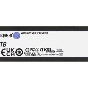 Kingston Technology 1000G RENEGADE PCIe 4.0 NVMe SSD W/ Dissipatore di calore