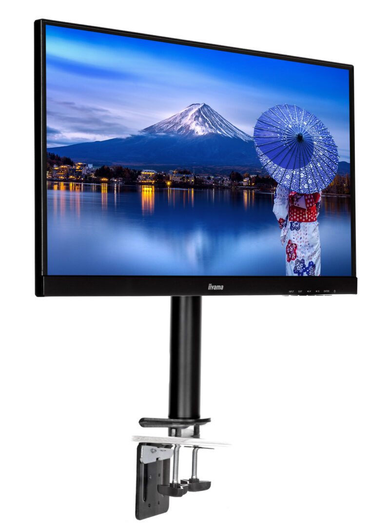 iiyama DS1001C-B1 Supporti a parete per TV 76,2 cm (30") Scrivania Nero