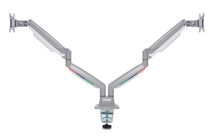 Kensington Braccio per monitor doppio ad altezza regolabile one-touch SmartFit®
