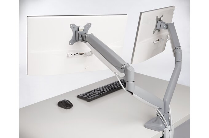 Kensington Braccio per monitor doppio ad altezza regolabile one-touch SmartFit®