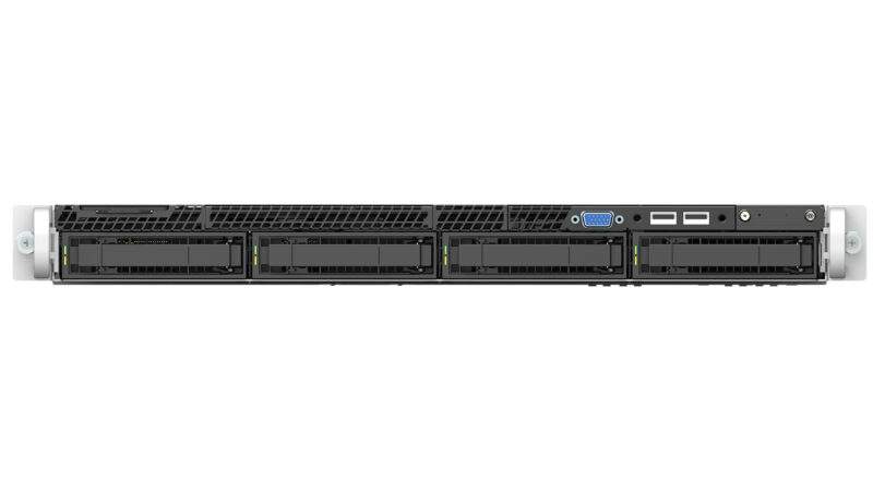 Intel R1304WF0ZSR sistema barebone per server Intel® C624 LGA 3647 (Socket P) Rack (1U) Grigio, Nero immagine principale Intel R1304WF0ZSR sistema barebone per server Intel® C624 LGA 3647 (Socket P) Rack (1U) Grigio, Nero