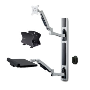 StarTech.com Workstation con montaggio a parete, supporto VESA per monitor da 32" (10kg), supporto per monitor completamente articolato e vassoio per tastiera immagine principale StarTech.com Workstation con montaggio a parete, supporto VESA per monitor da 32" (10kg), supporto per monitor completamente articolato e vassoio per tastiera