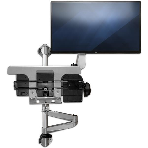 StarTech.com Postazione di lavoro con montaggio a parete - Scrivania articolata con braccio ergonomico per monitor regolabile in altezza e vassoio imbottito per tastiera - Display VESA da 34" - Supporto a muro pieghevole immagine gallery 6 StarTech.com Postazione di lavoro con montaggio a parete - Scrivania articolata con braccio ergonomico per monitor regolabile in altezza e vassoio imbottito per tastiera - Display VESA da 34" - Supporto a muro pieghevole