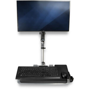 StarTech.com Postazione di lavoro con montaggio a parete - Scrivania articolata con braccio ergonomico per monitor regolabile in altezza e vassoio imbottito per tastiera - Display VESA da 34" - Supporto a muro pieghevole immagine gallery 5 StarTech.com Postazione di lavoro con montaggio a parete - Scrivania articolata con braccio ergonomico per monitor regolabile in altezza e vassoio imbottito per tastiera - Display VESA da 34" - Supporto a muro pieghevole