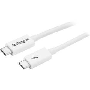 StarTech.com Cavo Thunderbolt 3 da 1m, 20Gbps, 100W PD, 4K, Certificato Thunderbolt, Compatibile con Thunderbolt 4/USB 3.2/DP Alt Mode/USB4 immagine principale StarTech.com Cavo Thunderbolt 3 da 1m, 20Gbps, 100W PD, 4K, Certificato Thunderbolt, Compatibile con Thunderbolt 4/USB 3.2/DP Alt Mode/USB4