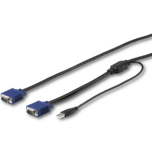 StarTech.com Cavo KVM USB da 1,8m per Console Montabile ad Armadio Rack immagine principale StarTech.com Cavo KVM USB da 1,8m per Console Montabile ad Armadio Rack