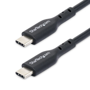 StarTech.com Cavo USB-C da 1m, cavo di ricarica USB-C, cavo USB 2.0 Tipo-C per laptop, 60W 3A Power Delivery, rivestimento in TPE, cavo di trasferimento dati, M/M immagine principale StarTech.com Cavo USB-C da 1m, cavo di ricarica USB-C, cavo USB 2.0 Tipo-C per laptop, 60W 3A Power Delivery, rivestimento in TPE, cavo di trasferimento dati, M/M