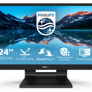 Philips 242B9TL/00 Monitor PC 60,5 cm (23.8") 1920 x 1080 Pixel Full HD LCD Touch screen Nero