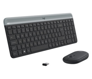 Logitech 920-009200 tastiera Mouse incluso Universale RF Wireless QWERTY Nordic Grafite immagine gallery 5 Logitech 920-009192 tastiera Mouse incluso Universale RF Wireless QWERTZ Svizzere Grafite