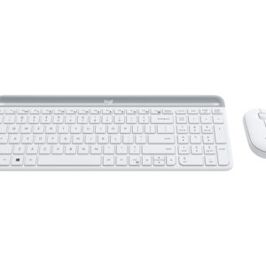 Logitech 920-009189 tastiera Mouse incluso Universale RF Wireless QWERTZ Tedesco Bianco immagine gallery 5 Logitech 920-009205 tastiera Mouse incluso Universale RF Wireless QWERTY US International Bianco