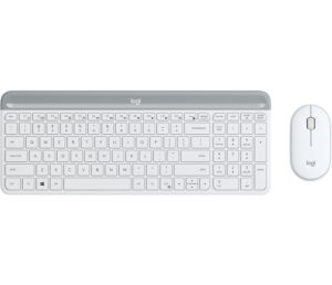 Logitech 920-009189 tastiera Mouse incluso Universale RF Wireless QWERTZ Tedesco Bianco immagine principale Logitech 920-009189 tastiera Mouse incluso Universale RF Wireless QWERTZ Tedesco Bianco
