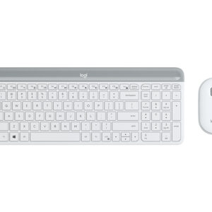 Logitech 920-009189 tastiera Mouse incluso Universale RF Wireless QWERTZ Tedesco Bianco immagine principale Logitech 920-008684 tastiera Mouse incluso Universale RF Wireless QWERTY Inglese UK Nero, Bianco