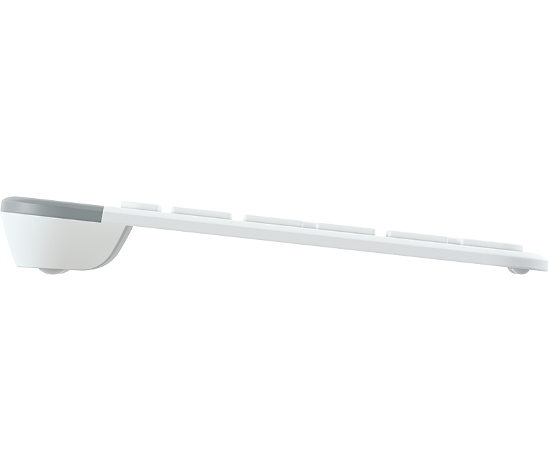 Logitech 920-009189 tastiera Mouse incluso Universale RF Wireless QWERTZ Tedesco Bianco immagine gallery 3 Logitech 920-009205 tastiera Mouse incluso Universale RF Wireless QWERTY US International Bianco