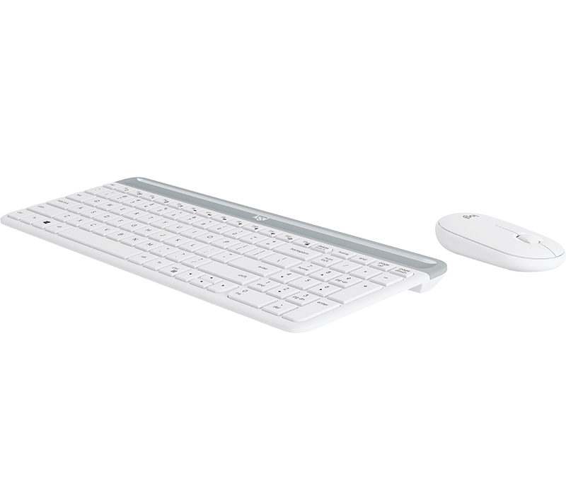 Logitech 920-009189 tastiera Mouse incluso Universale RF Wireless QWERTZ Tedesco Bianco immagine gallery 2 Logitech 920-009205 tastiera Mouse incluso Universale RF Wireless QWERTY US International Bianco
