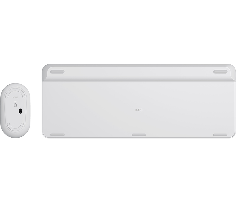 Logitech 920-009189 tastiera Mouse incluso Universale RF Wireless QWERTZ Tedesco Bianco immagine gallery 4 Logitech 920-009205 tastiera Mouse incluso Universale RF Wireless QWERTY US International Bianco