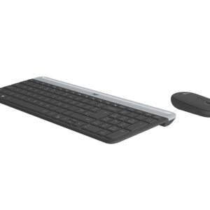 Logitech 920-009198 tastiera Mouse incluso Universale RF Wireless QWERTY Spagnolo Grafite